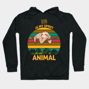 Sloth Spirit Animal Hoodie